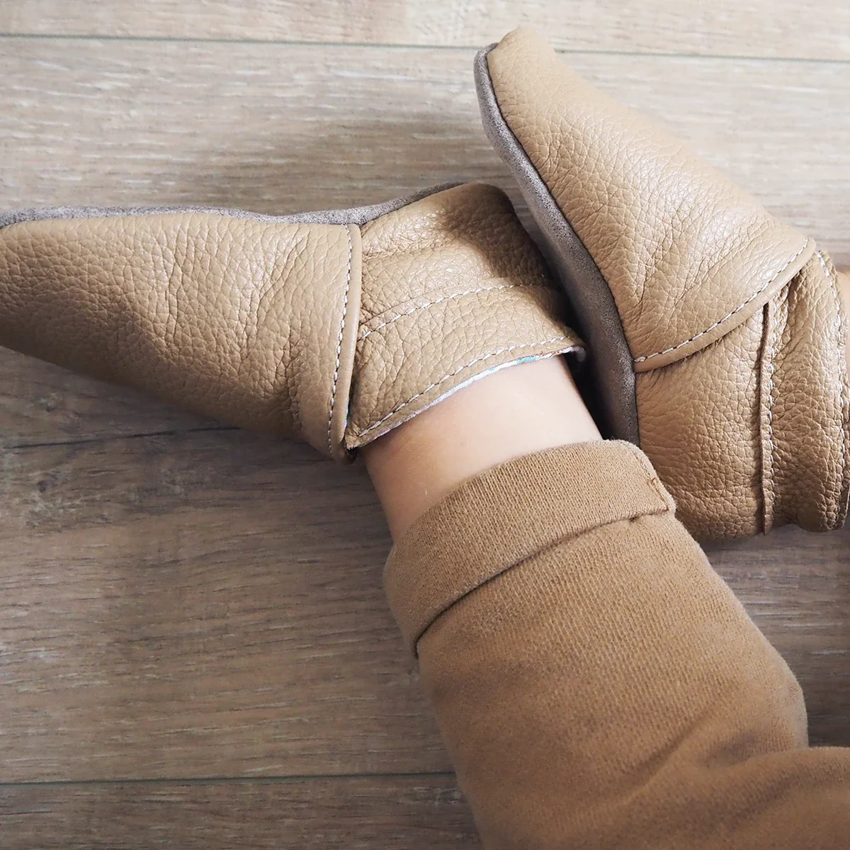Patron chaussons bébé en cuir - Deco Cuir - Image 8
