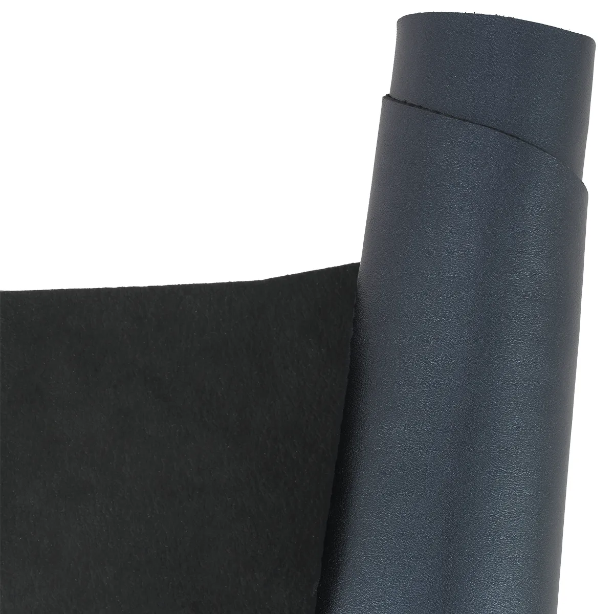Peau de cuir d'agneau métallisé - BLEU COBALT T38