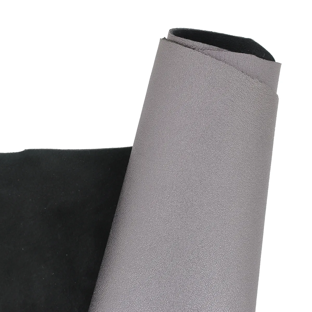 Peau de cuir d'agneau métallisé - GRIS TUNGSTÈNE T25