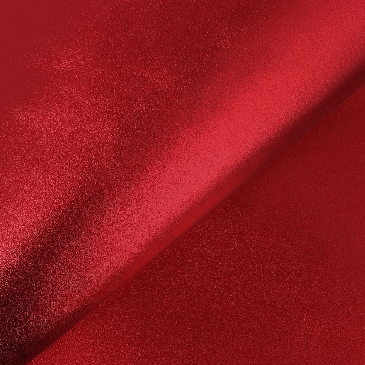 Peau de cuir d'agneau métallisé - ROUGE R71 - Image 3