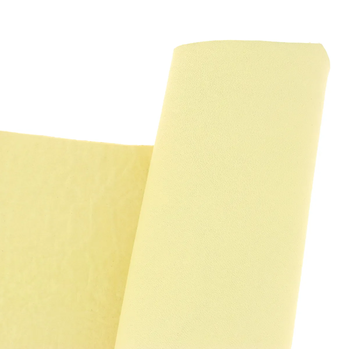 Peau de cuir d'agneau nappa - JAUNE PASTEL T32