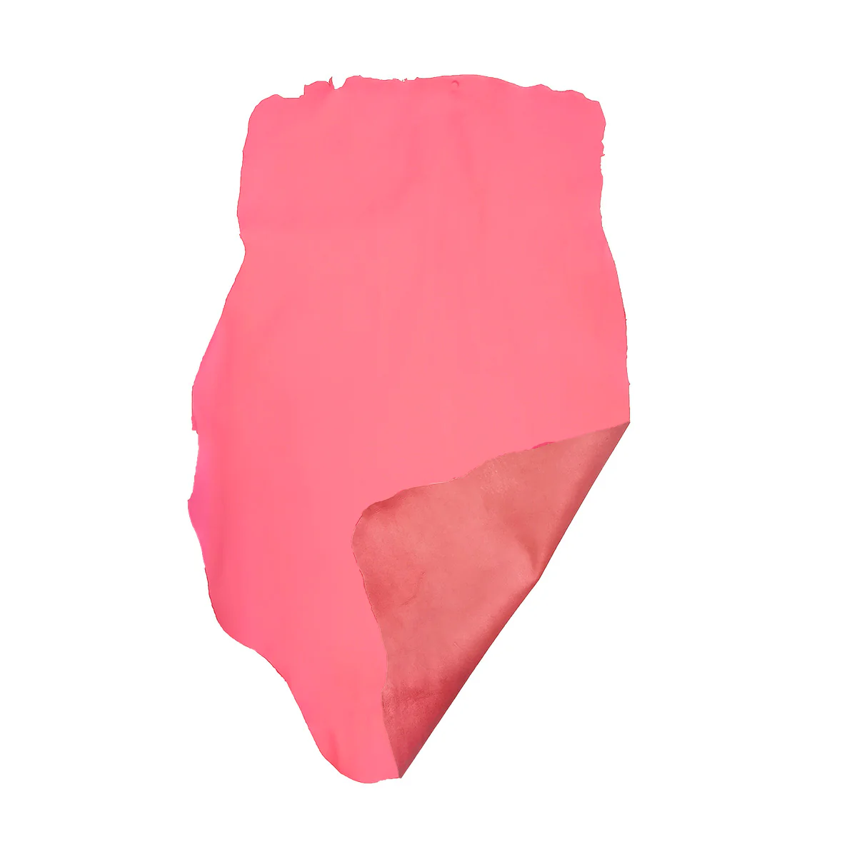 Peau de cuir d'agneau nappa - ROSE FLUO Q60 - Image 3