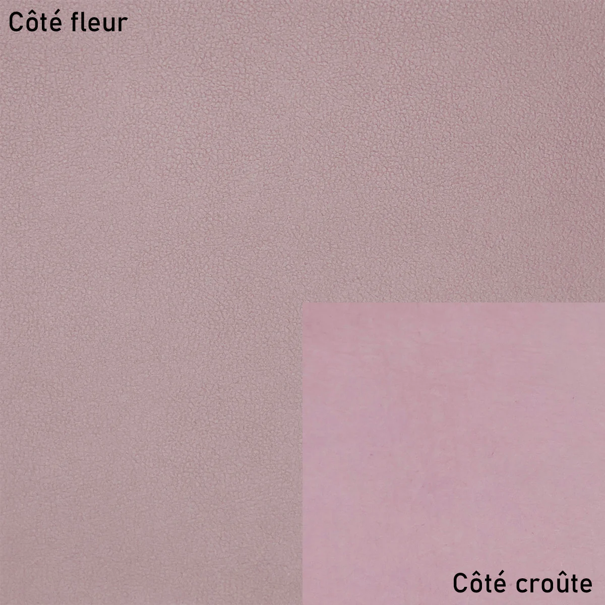 Peau de cuir d'agneau nappa - ROSE PARME Q56 - Image 2