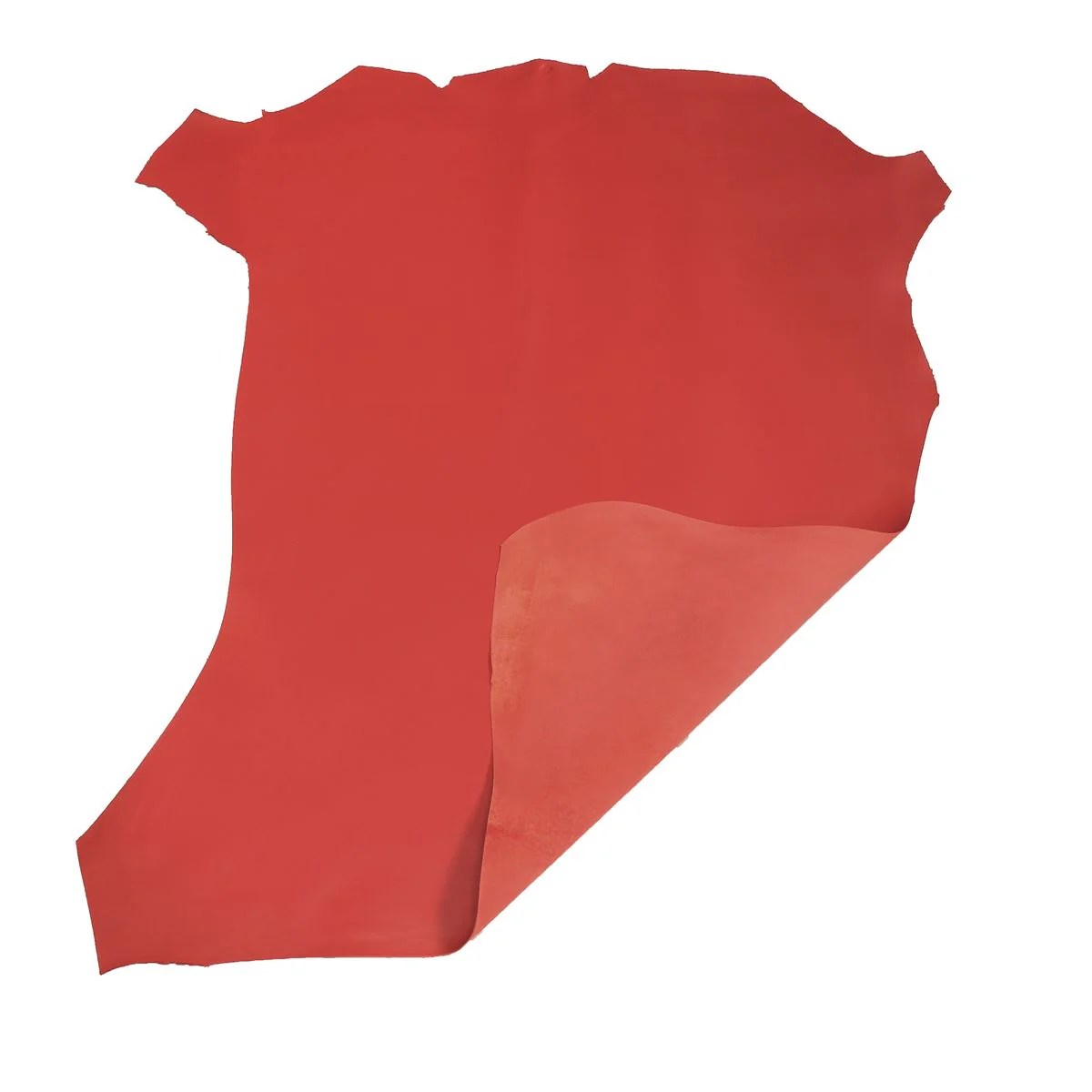 Peau de cuir d'agneau nappa - ROUGE N55 - Image 5
