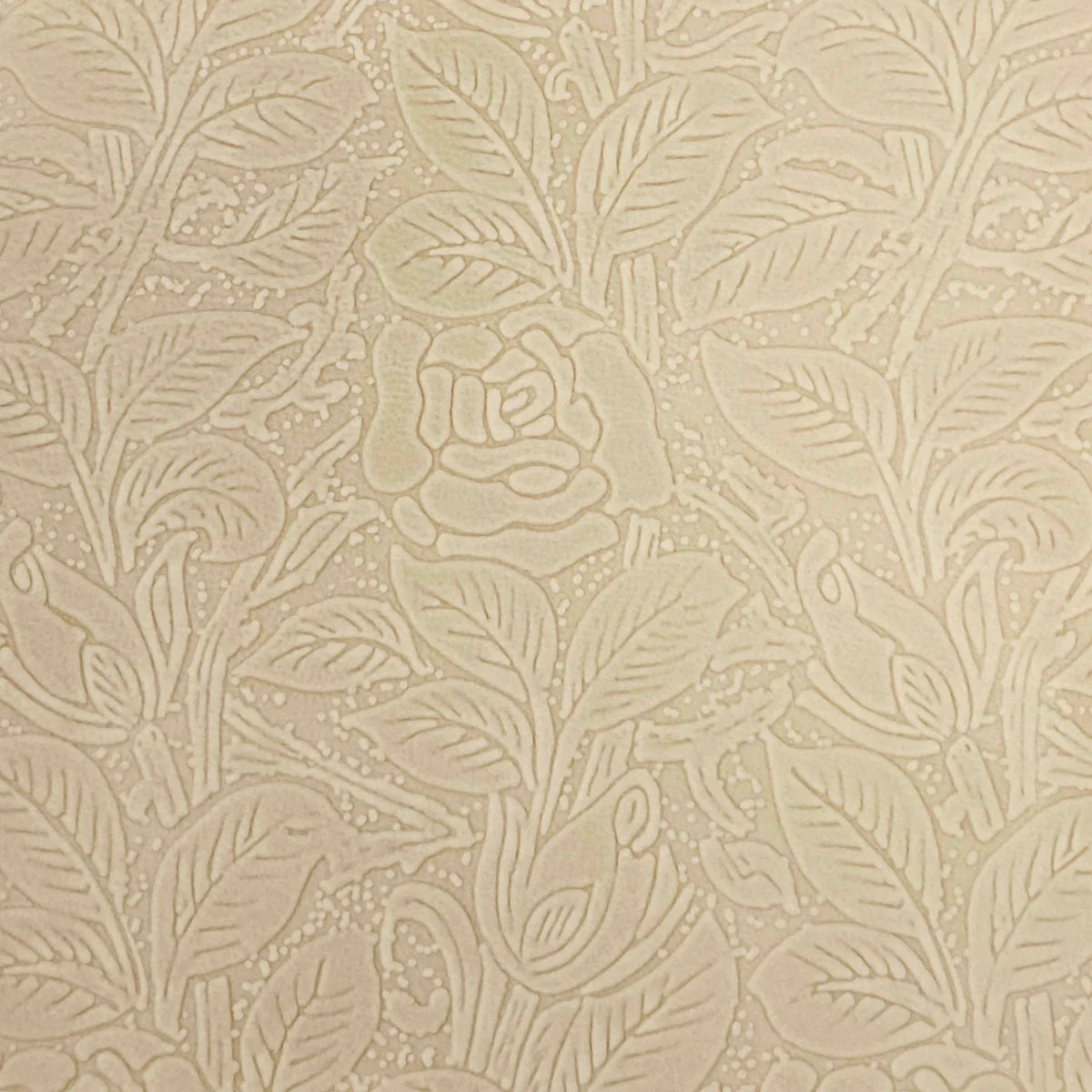 Peau entière de cuir de basane FRANCE imprimé FLORAL - NATUREL BAF26 - Image 4