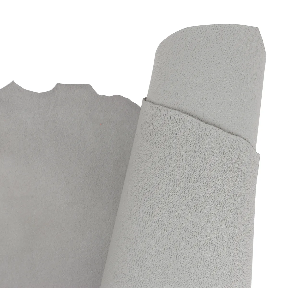 Peau de cuir de chèvre grainé - GRIS V25