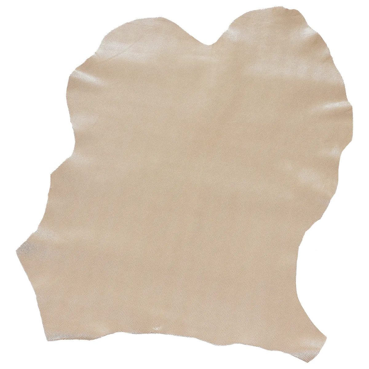 Peau de cuir de chèvre velours fantaisie - imprimé lézard NOISETTE T04 - Image 3