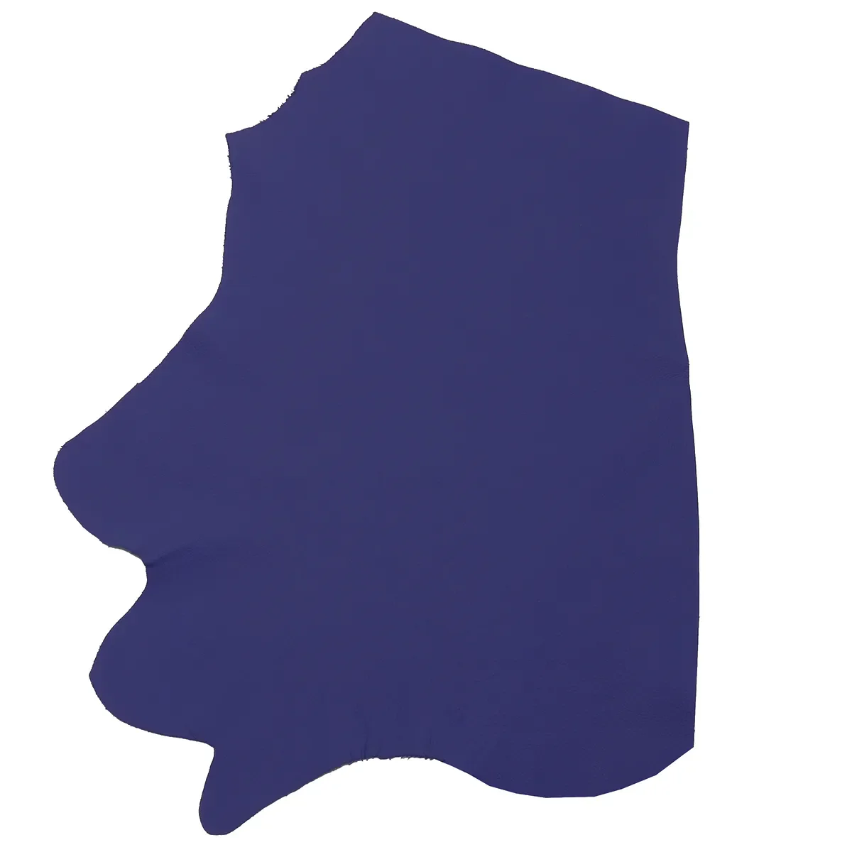 Peau de cuir de taurillon GROGRAIN - BLEU ROI T68 - Image 3