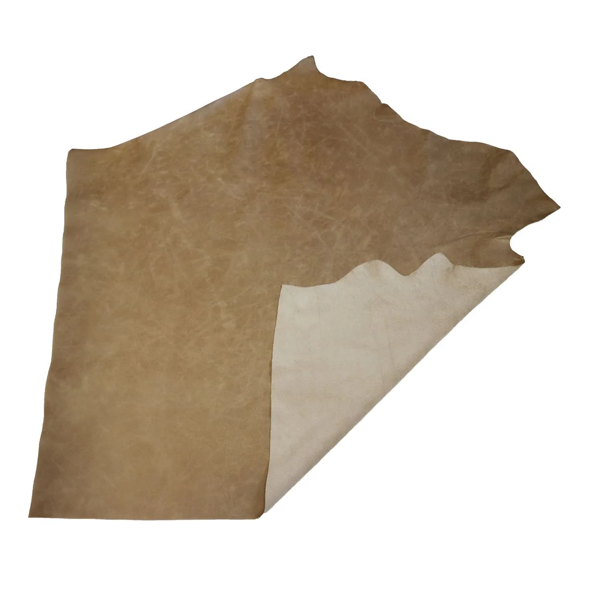 Peau de cuir de vachette ameublement CLUB - BEIGE KRAFT - Image 4
