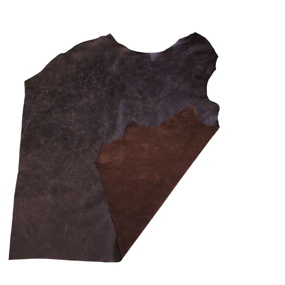 Peau de cuir de vachette ameublement CLUB - CHOCOLAT - Image 5
