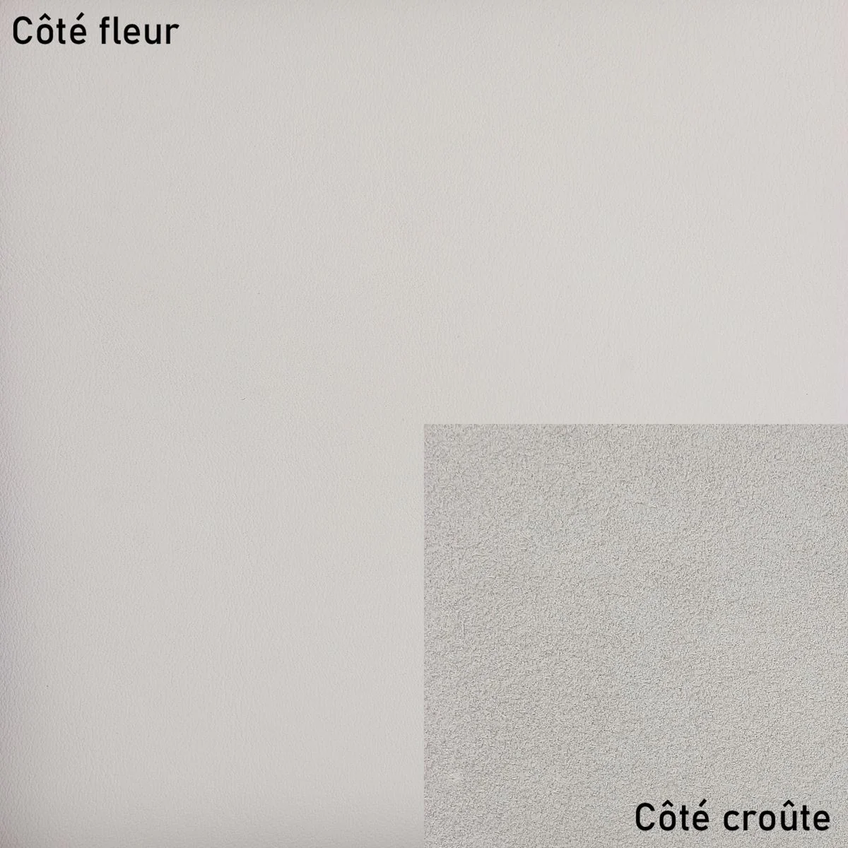Peau de cuir de vachette lisse - GRIS CLAIR K73 - Image 2