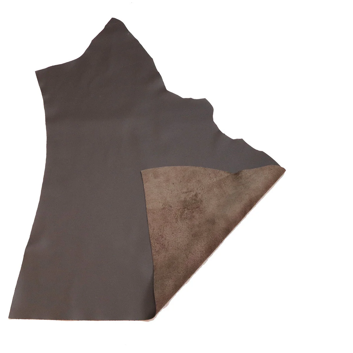 Peau de cuir de vachette lisse - MARRON FONCÉ P43 - Image 3