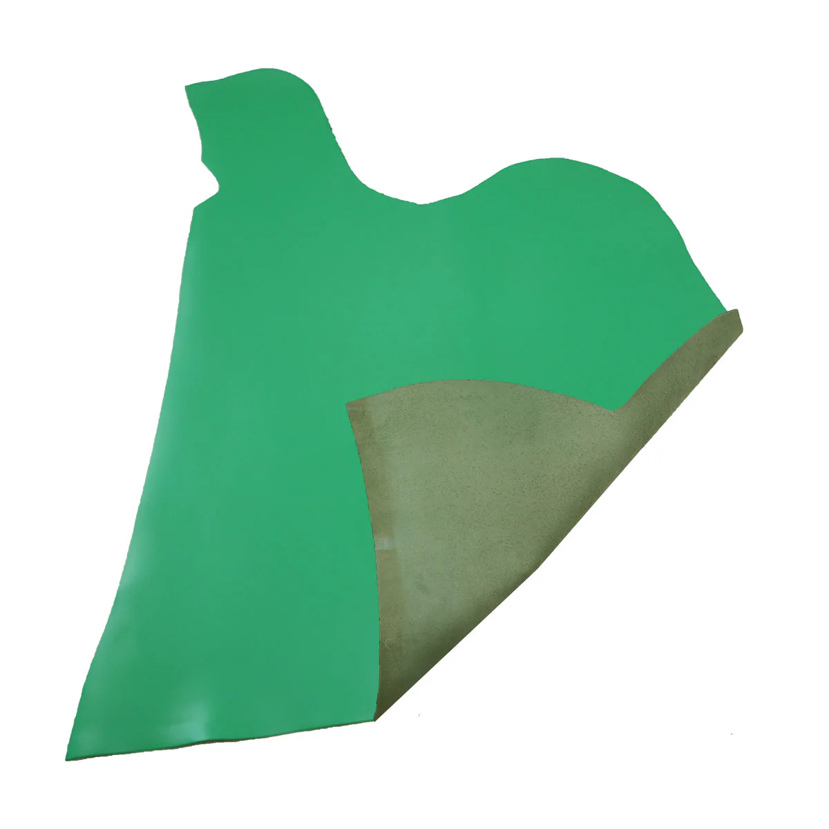 Peau de cuir de vachette lisse et ferme - VERT P52 - Image 3