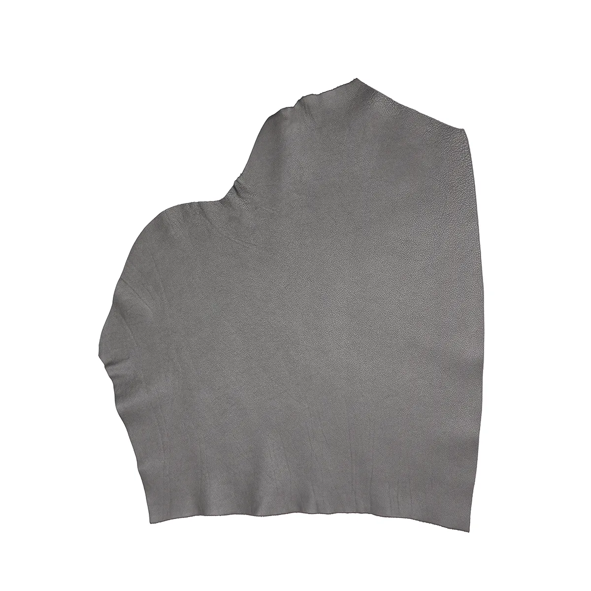 Peau de cuir de vachette métallisé OCÉAN - GRIS ÉTAIN T60 - Image 3