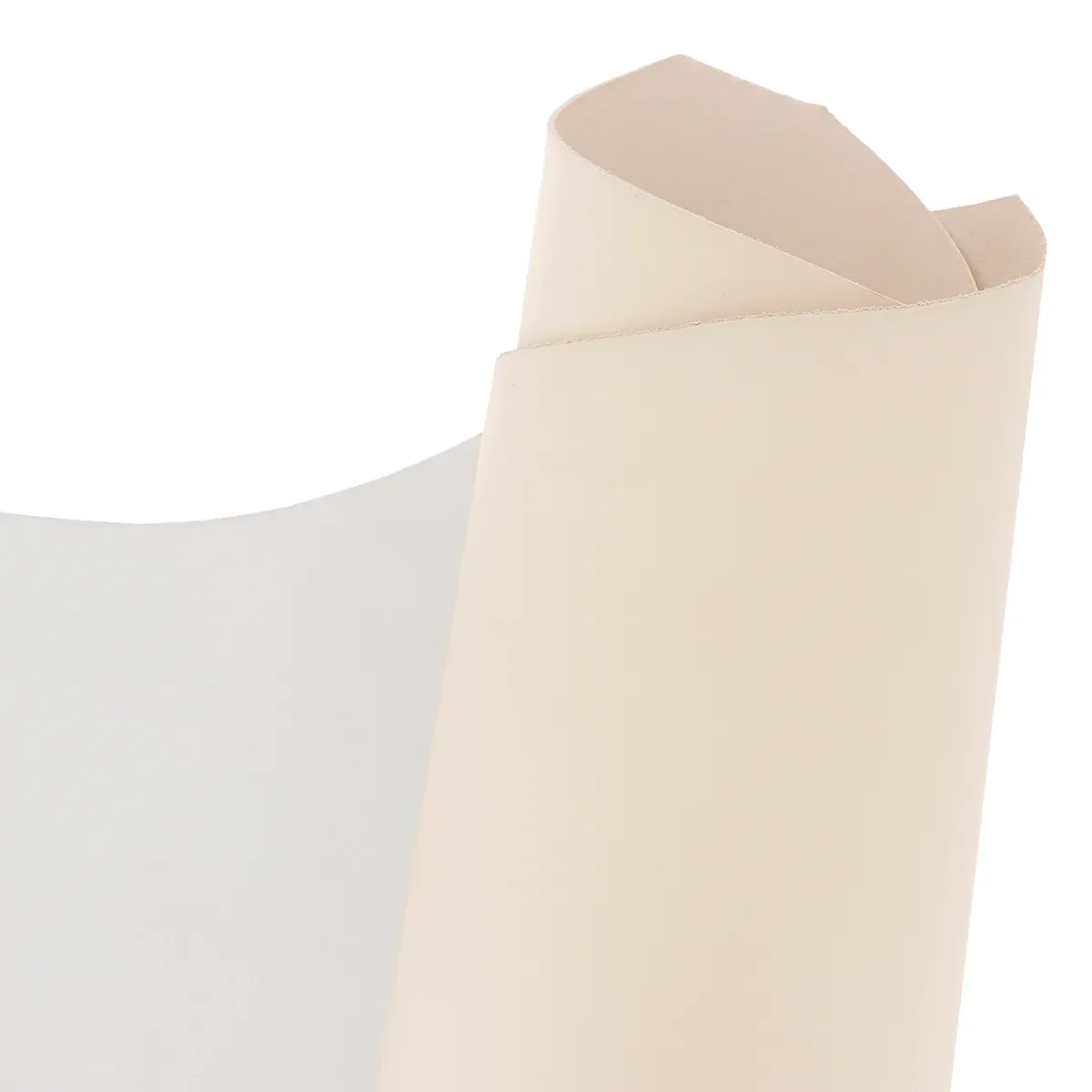 Peau de cuir de vachette SATINATO - BEIGE S17