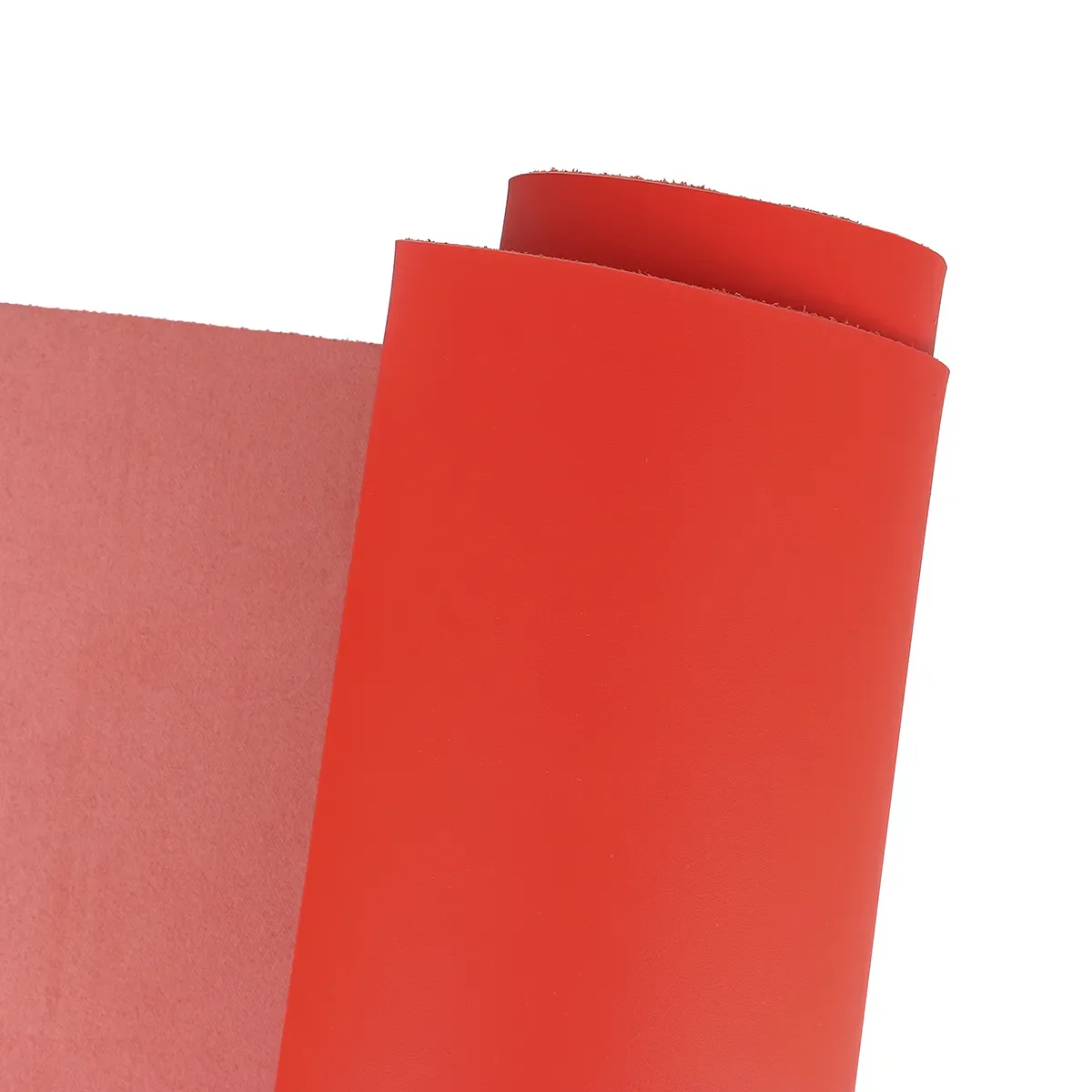 Peau de cuir de vachette VENUS - ROUGE MAT U89