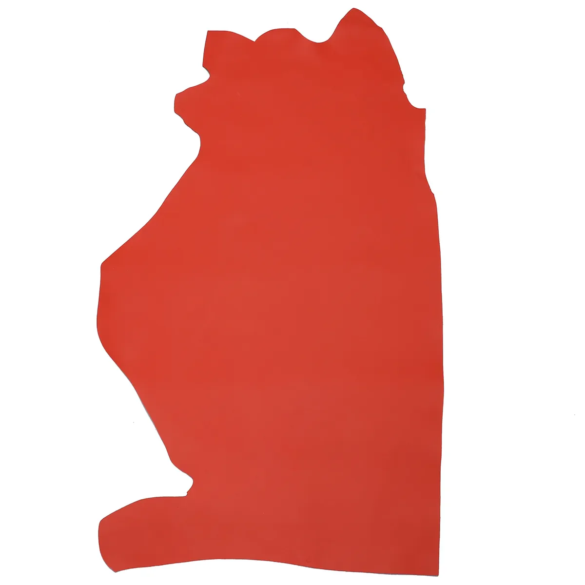 Peau de cuir de vachette VENUS - ROUGE MAT U89 - Image 3