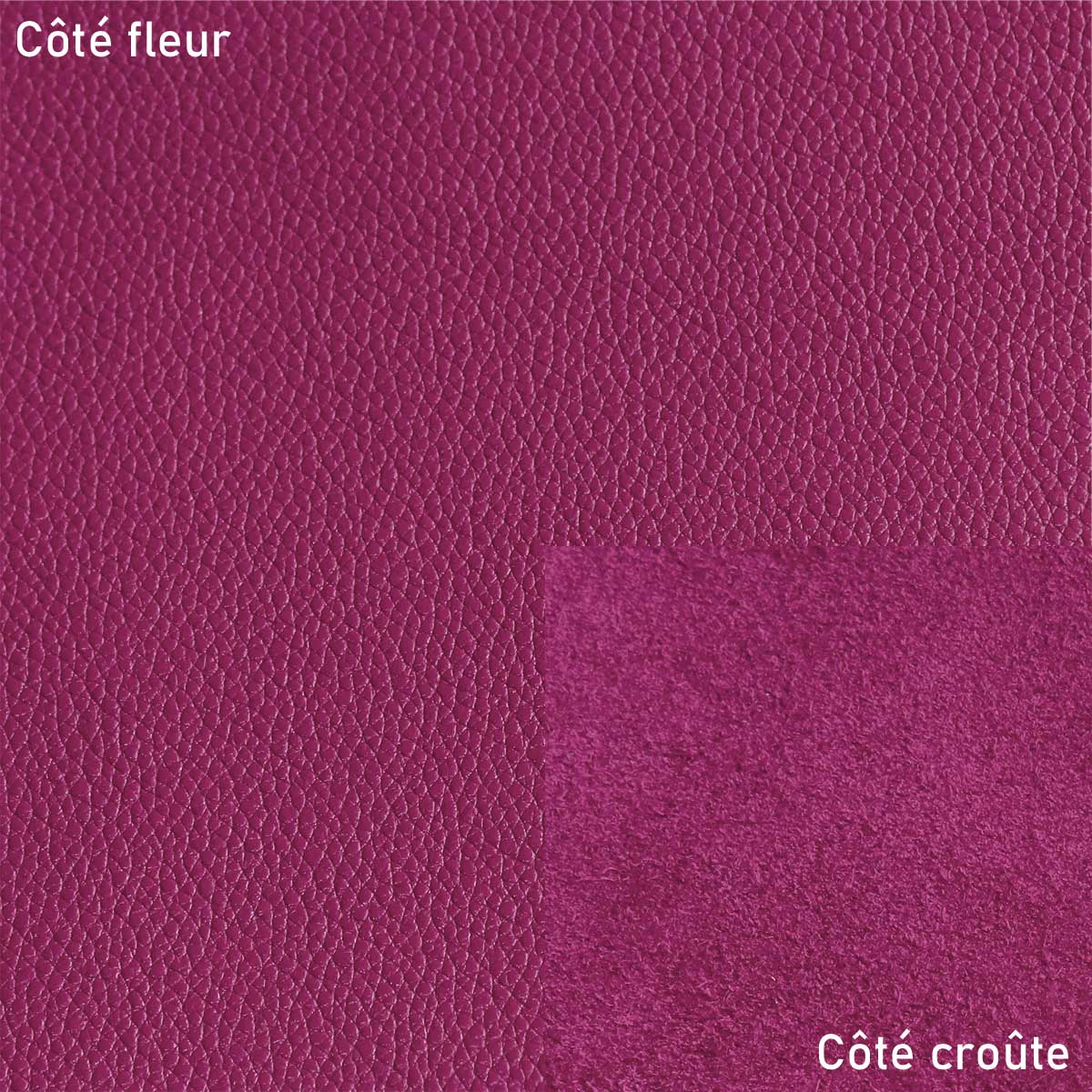 Peau de cuir de veau grainé - VIOLINE Q71 - Image 2