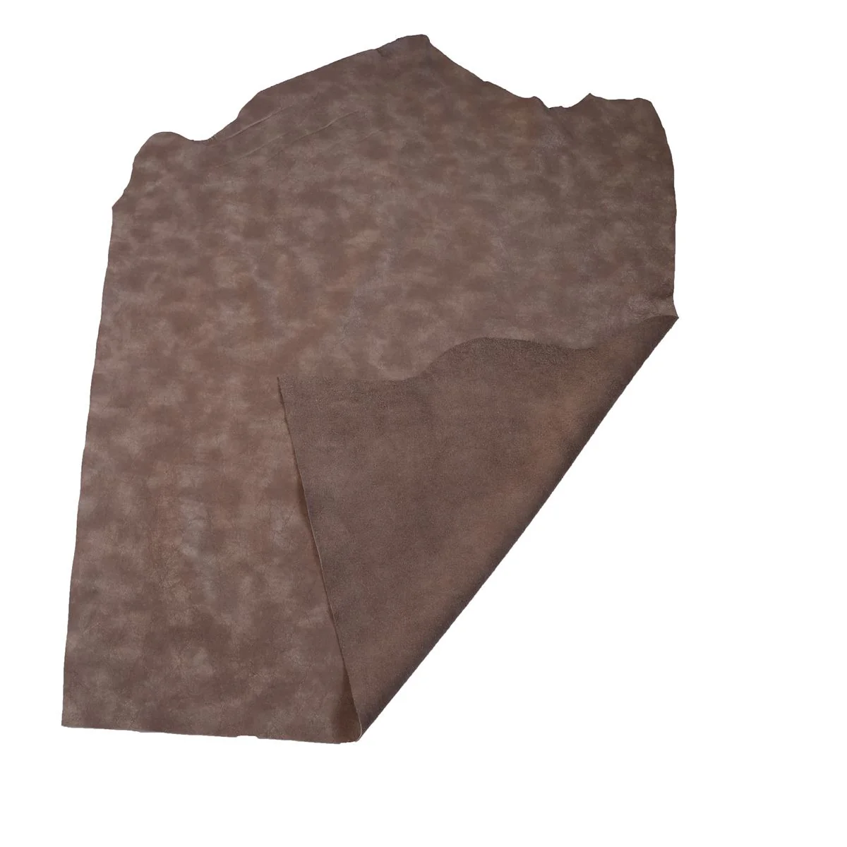 Peau de cuir de veau imitation grain galuchat - TAUPE Fantaisie L96 - Image 3