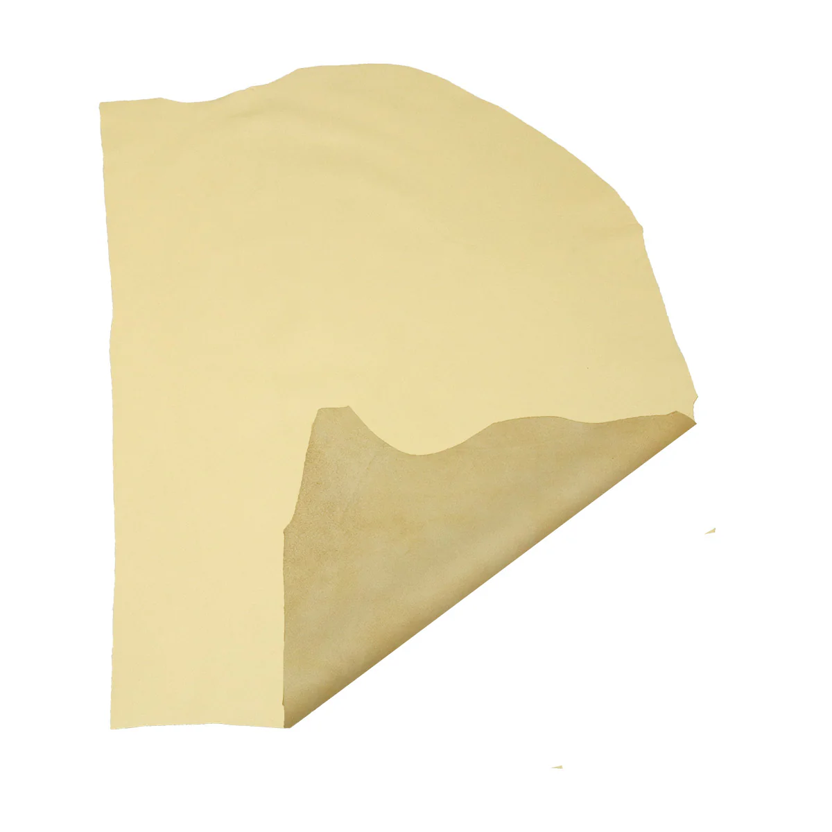 Peau de cuir de veau lisse - JAUNE PÂLE P50 - Image 3