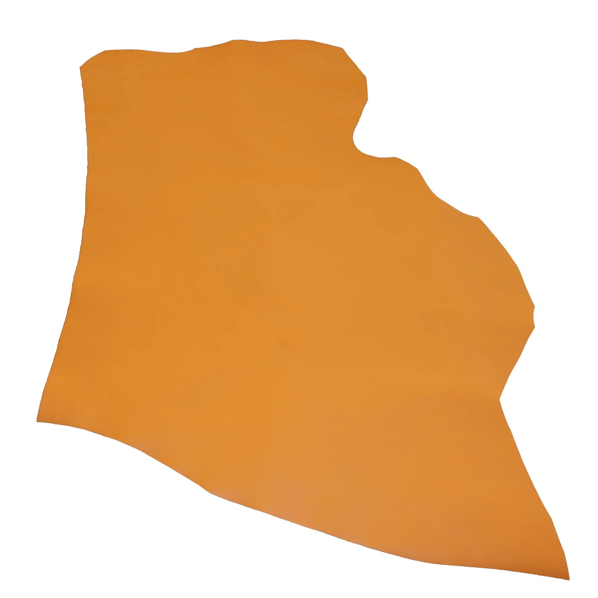 Peau de cuir de veau lisse - ORANGE H34