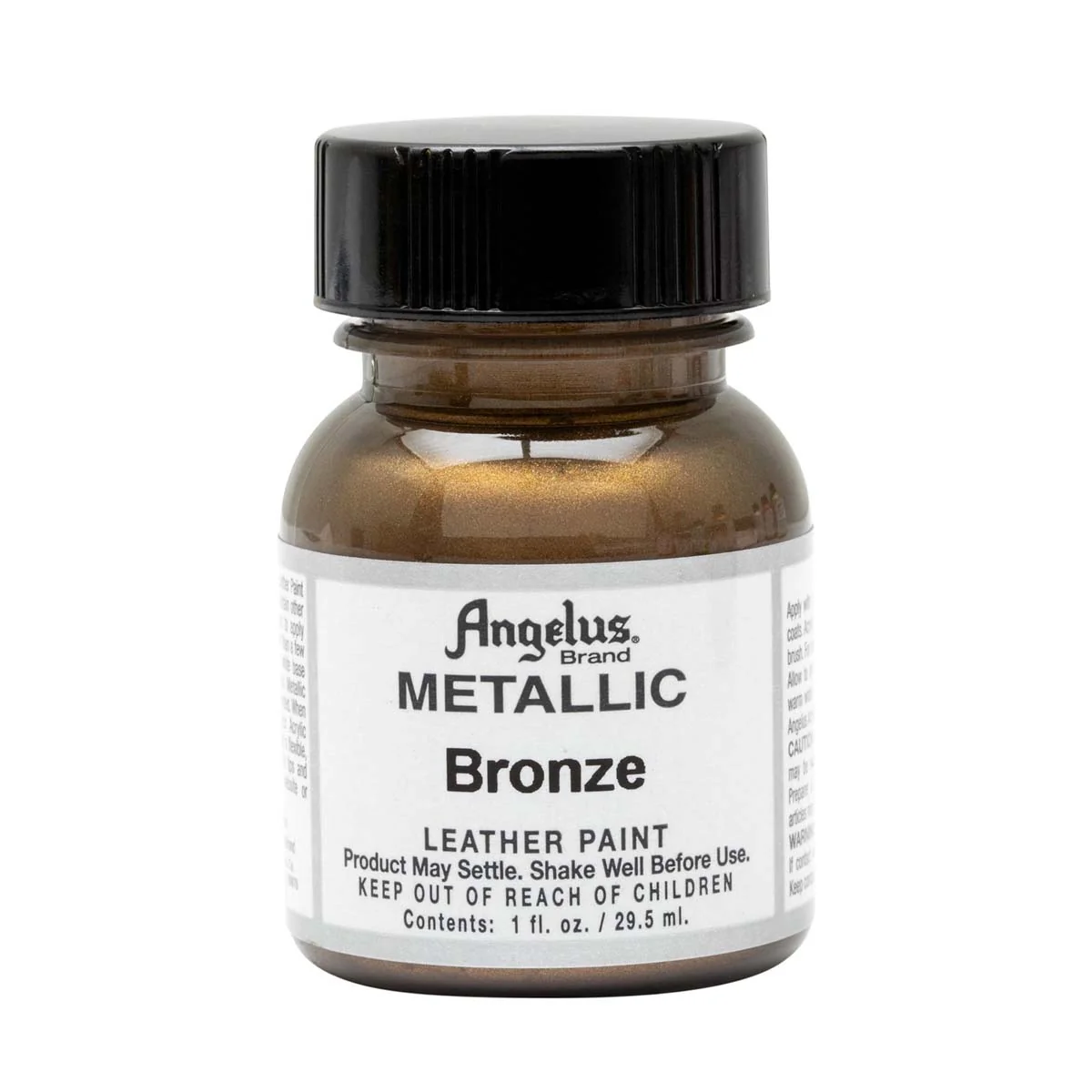 Peinture cuir acrylique Metallic - Angelus - Métallique - 29,5 ml Bronze - 142