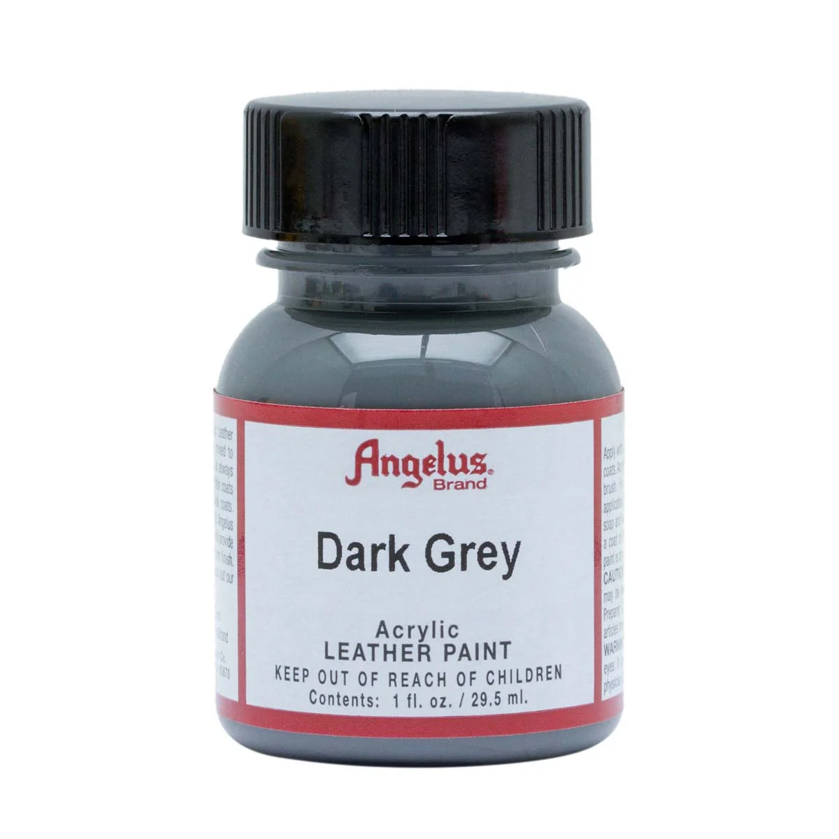 Peinture cuir acrylique - Angelus - Standard - 29,5 ml Dark Grey - 080