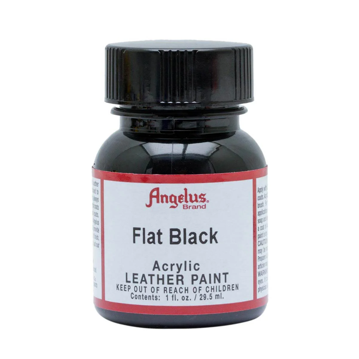 Peinture cuir acrylique - Angelus - Standard - Flat Black - 101