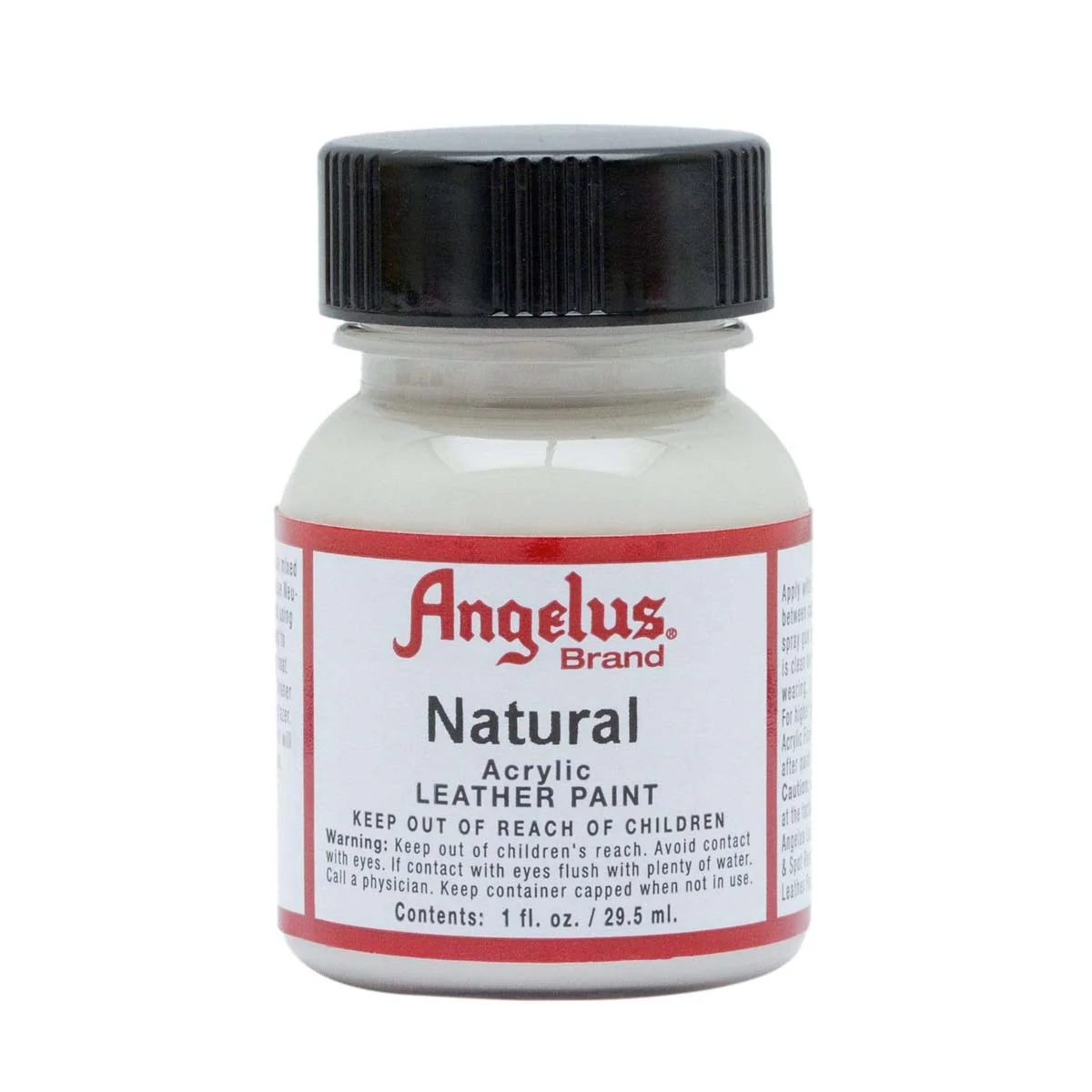 Peinture cuir acrylique - Angelus - Standard - 29,5 ml Natural - 161