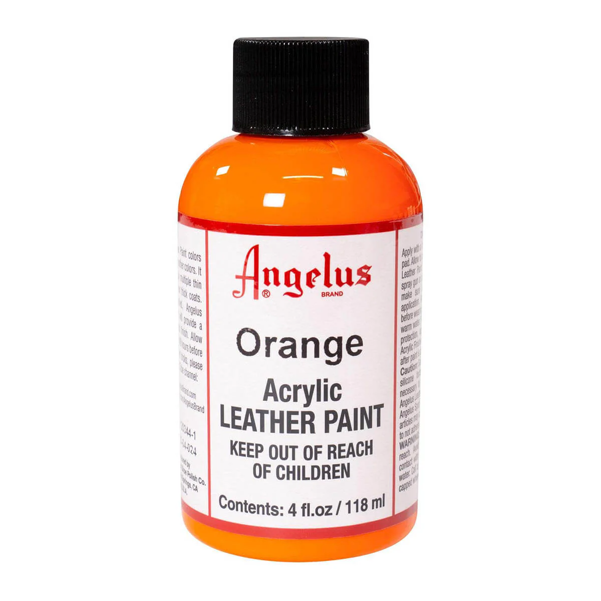 Peinture cuir acrylique - Angelus - Standard - Orange - 024 - Image 2