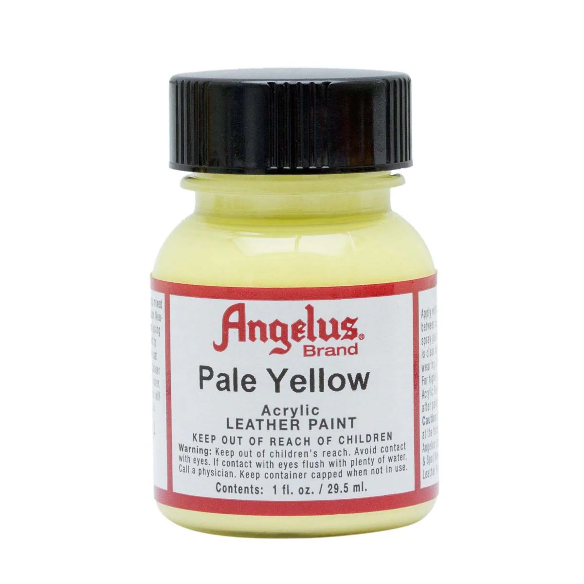 Peinture cuir acrylique - Angelus - Standard - 29,5 ml Pale Yellow - 197