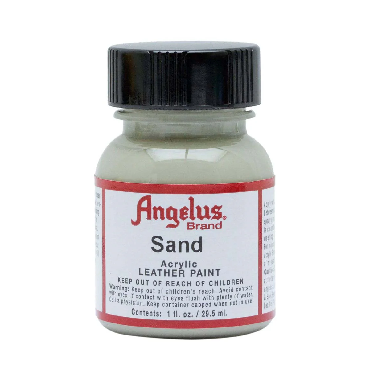 Peinture cuir acrylique - Angelus - Standard - 29,5 ml Sand - 182