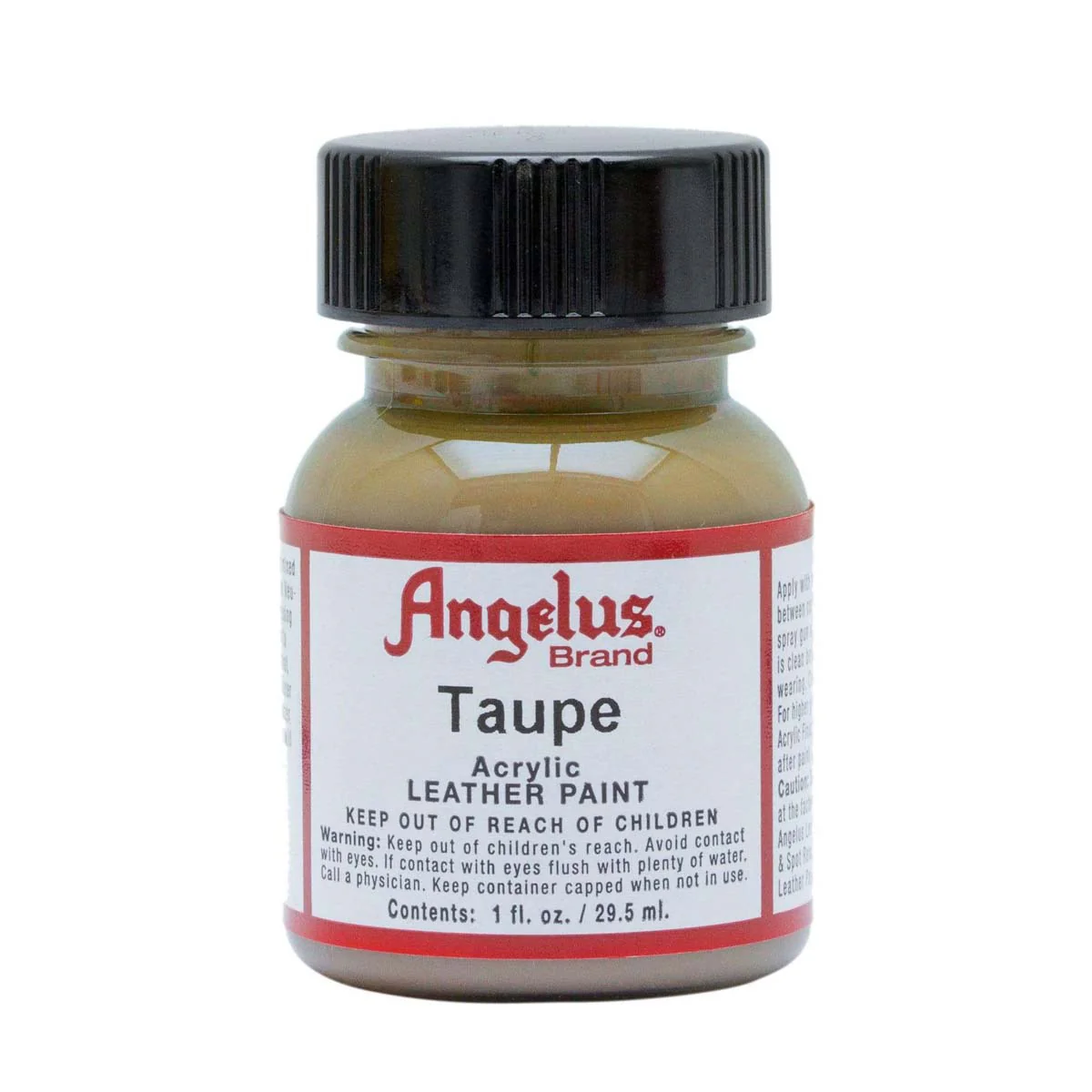 Peinture cuir acrylique - Angelus - Standard - 29,5 ml Taupe - 167
