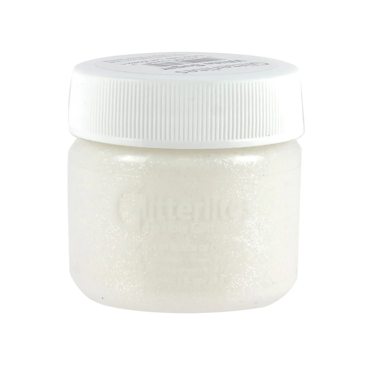 Peinture cuir acrylique Glitterlites - Angelus - Paillettes - 29,5 ml - White Sugar