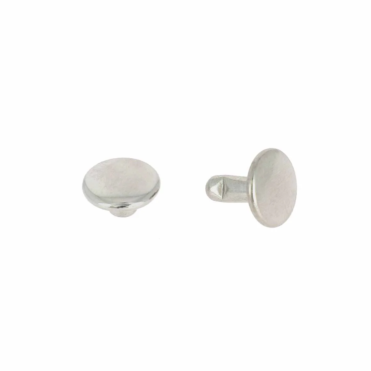 Lot de rivets moyens DOUBLE CALOTTE en laiton (T4)