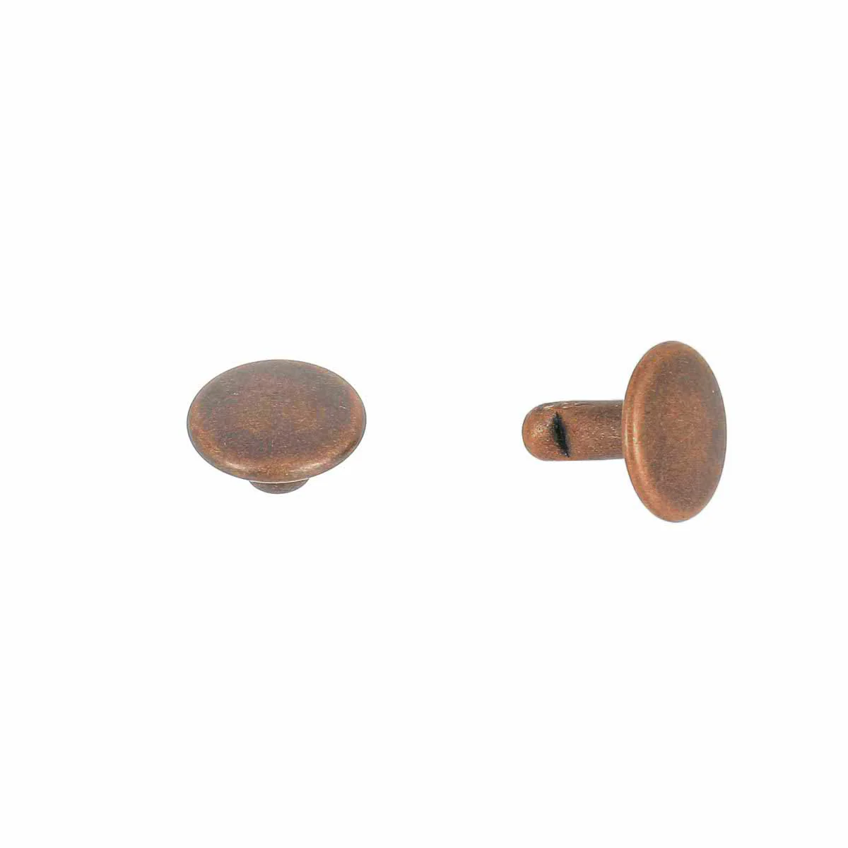 Lot de rivets moyens DOUBLE CALOTTE en laiton (T4) - Image 18
