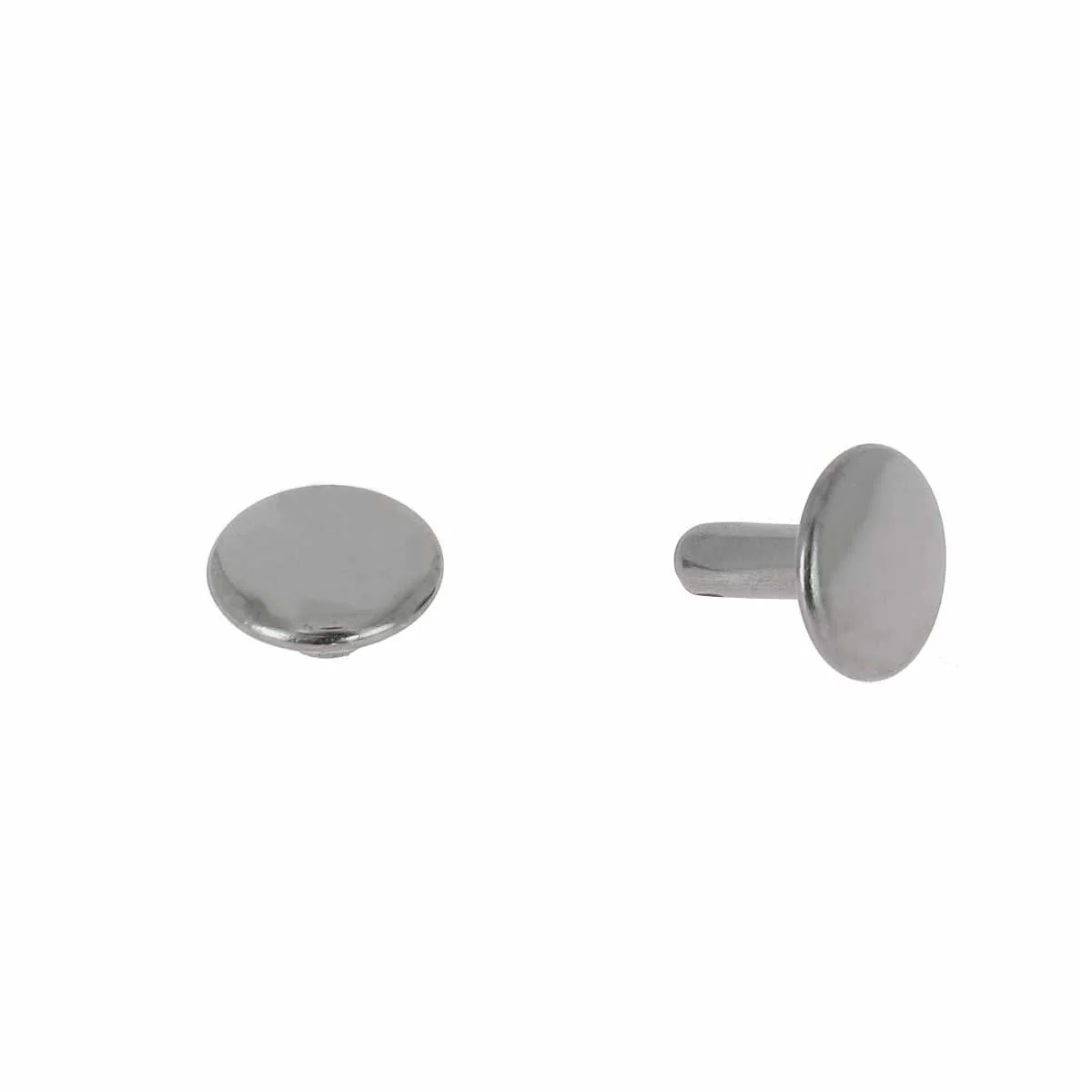 Lot de rivets moyens DOUBLE CALOTTE en laiton (T4) - Image 5