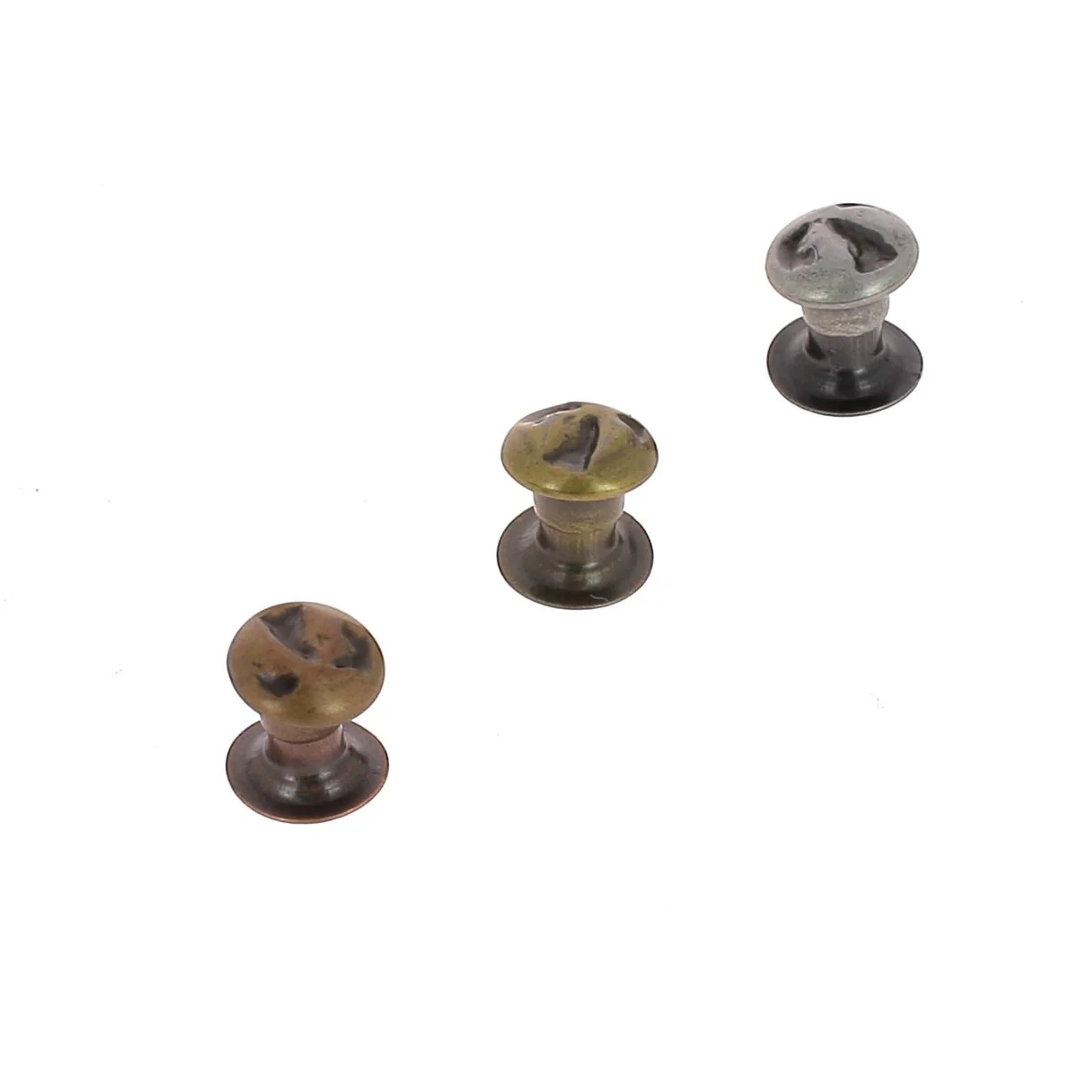 Lot de 100 rivets simple calotte MARTELÉS - 6mm - Image 2