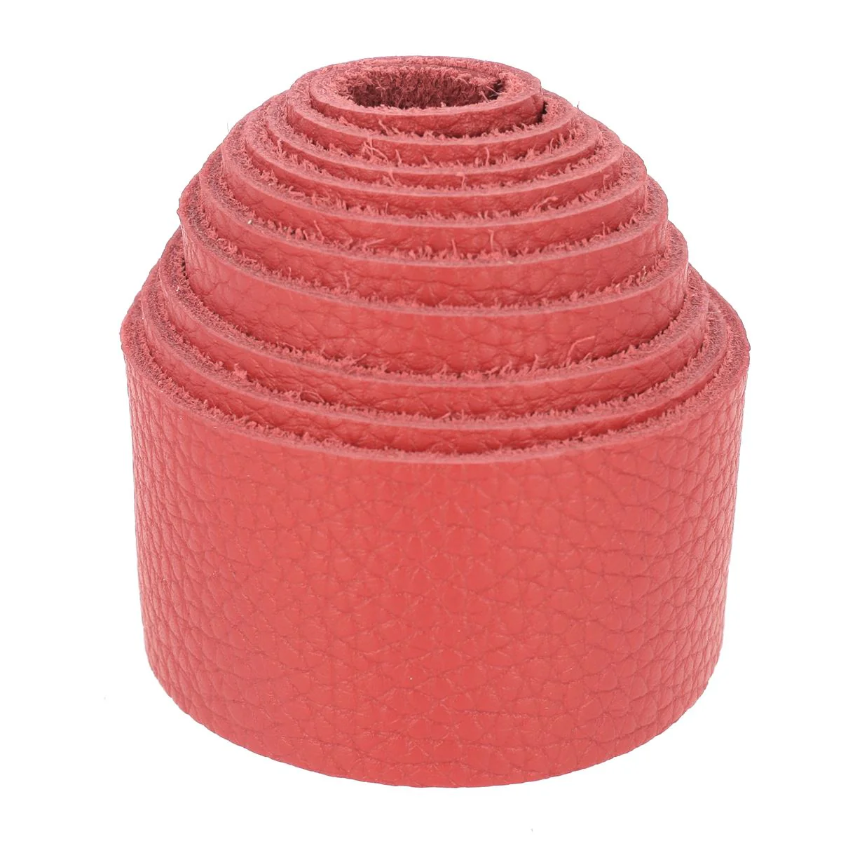 Sangle en cuir GROGRAIN - ROUGE G89