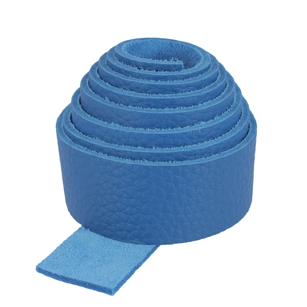 Sangle en cuir GROGRAIN - BLEU K30 - Image 2