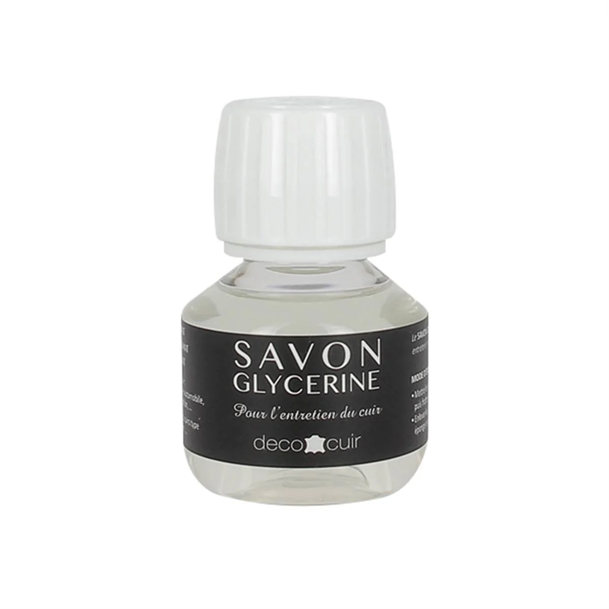 Savon glycériné liquide pour entretien du cuir - Deco Cuir