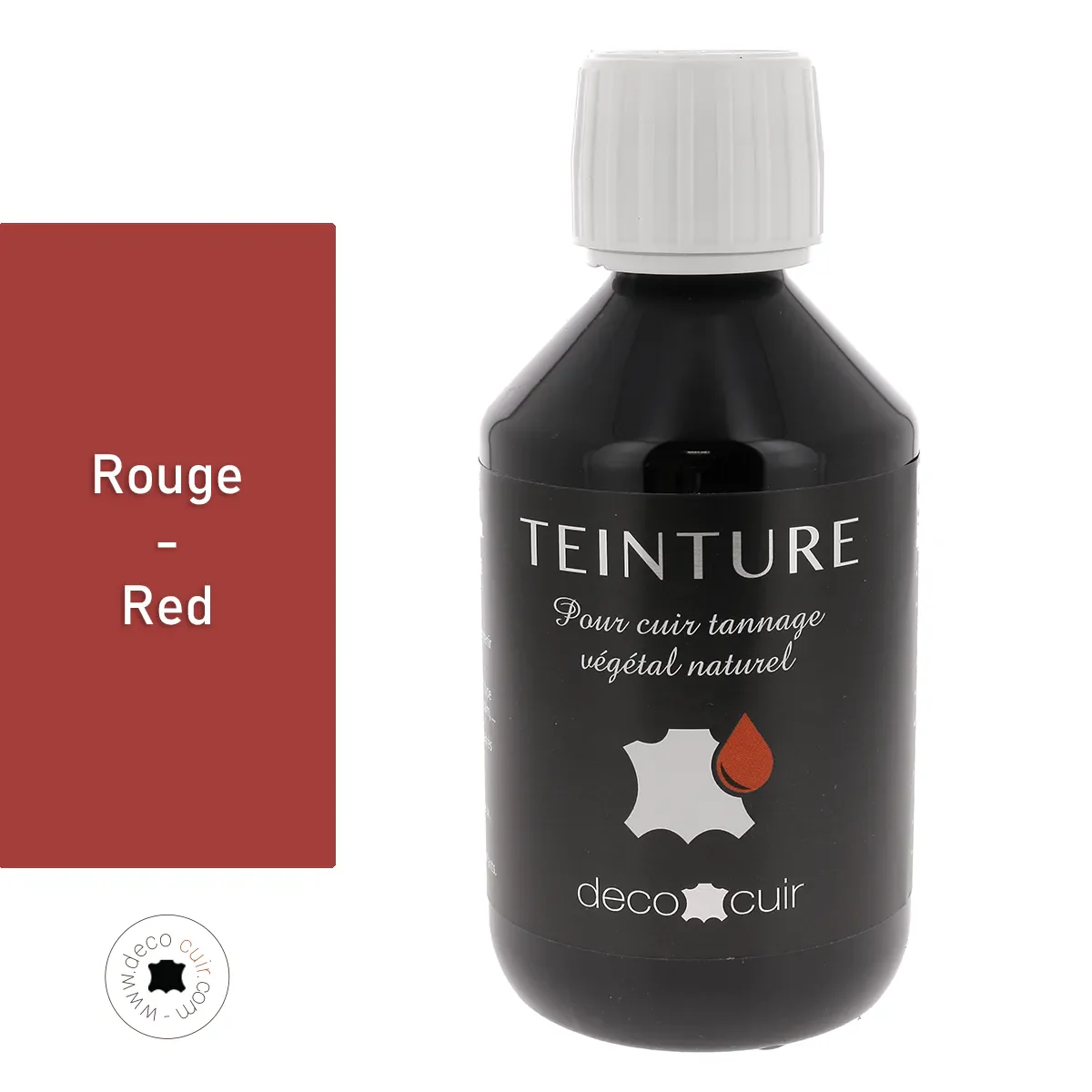 Teinture base aqueuse Deco Cuir - ROUGE - Image 4