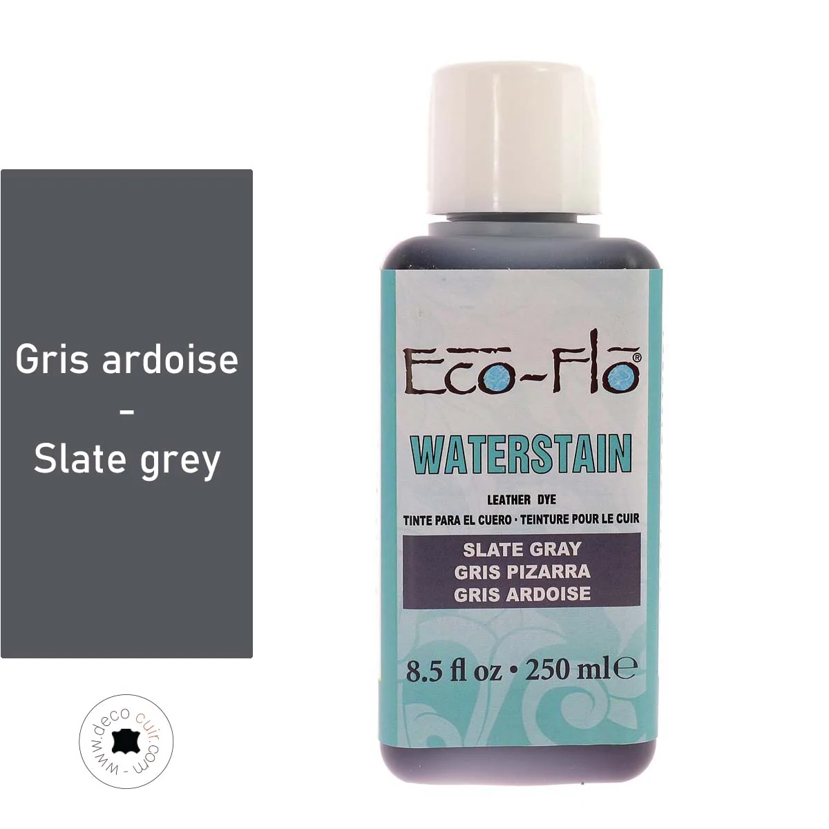 Teinture ECO-FLO WATERSTAIN - 250ml - GRIS ARDOISE / SLATE GREY