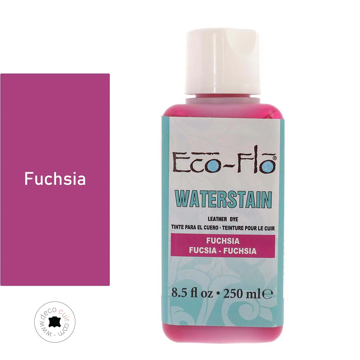 Teinture ECO-FLO WATERSTAIN - 250ml - ROSE FUCHSIA