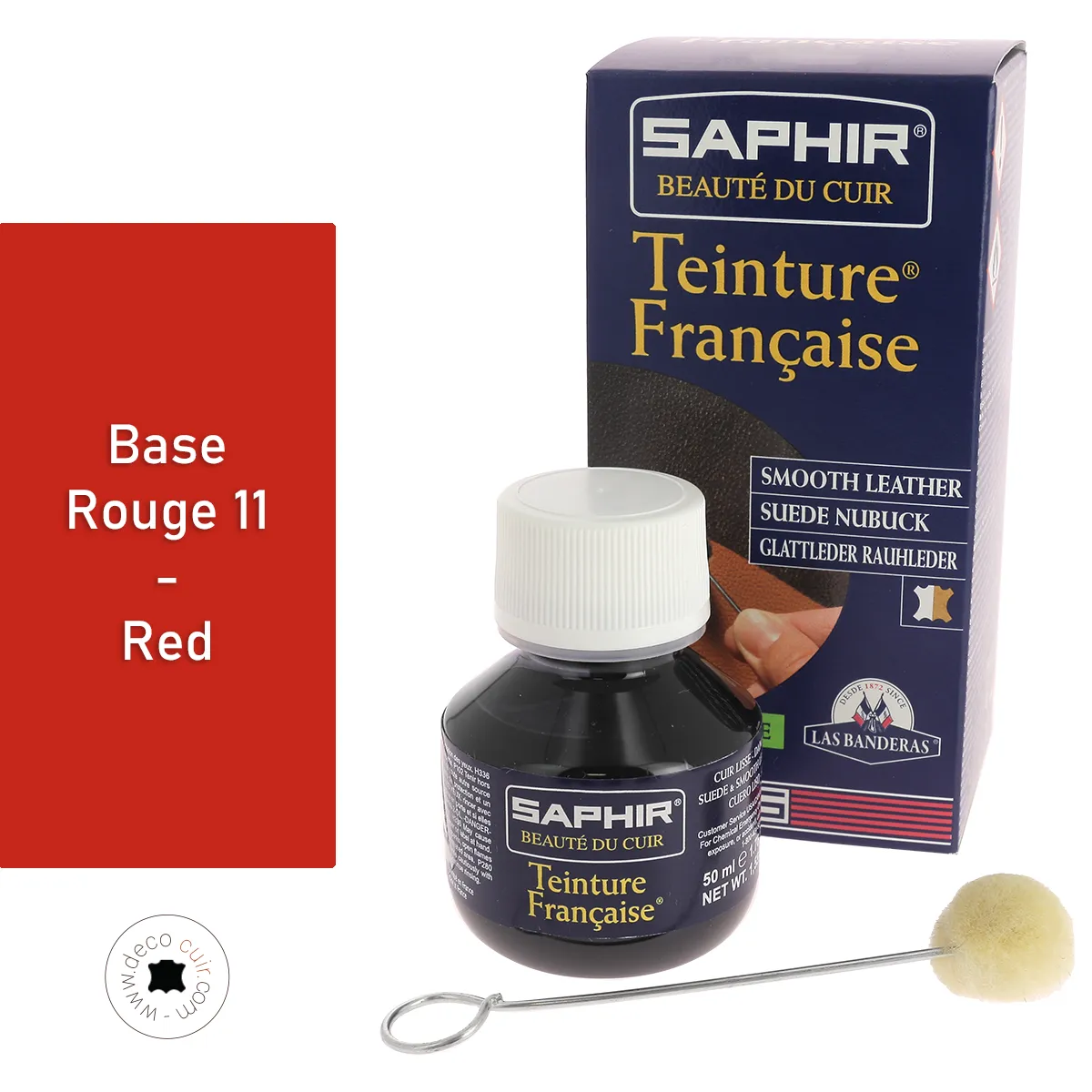 Teinture Française 50ml Saphir - BASE ROUGE 11