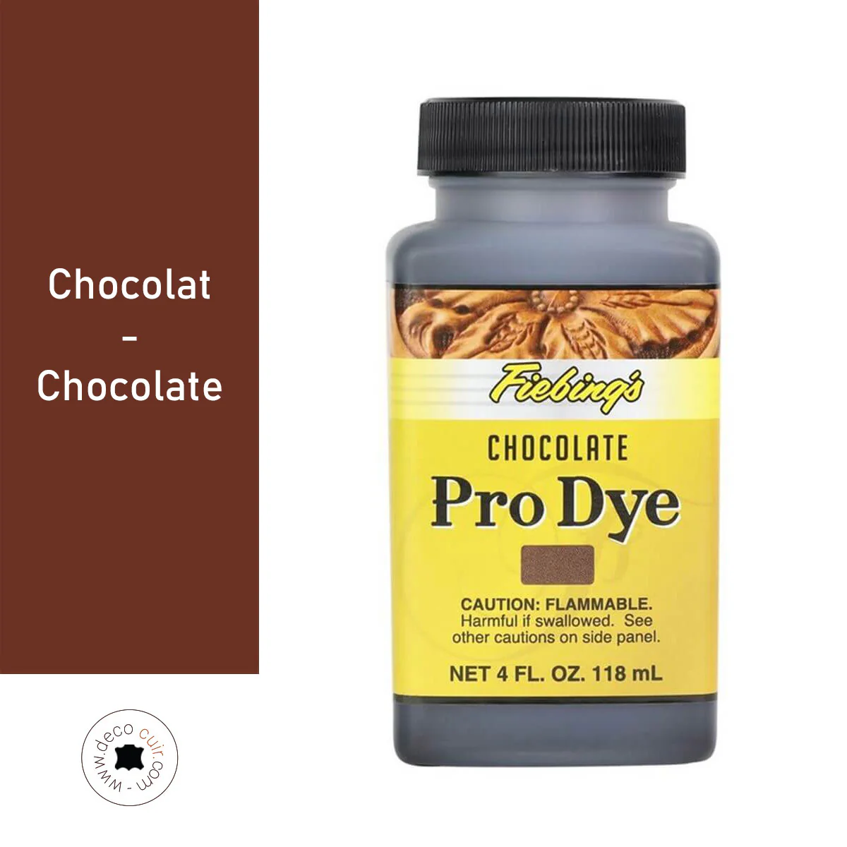Teinture à l'huile - Fiebing's Pro Dye - CHOCOLAT / CHOCOLATE