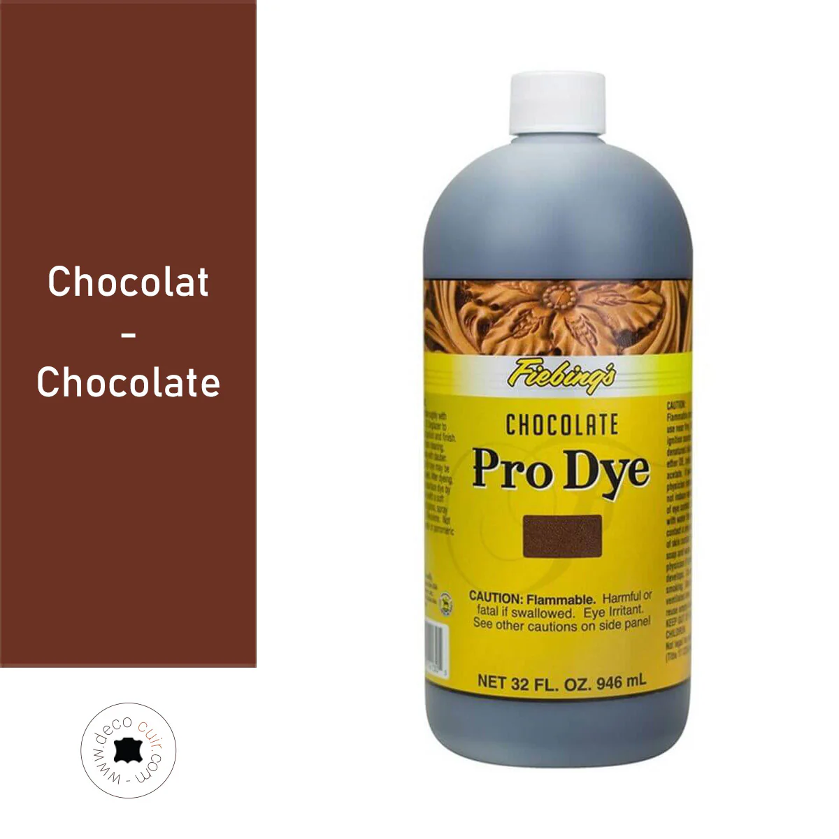 Teinture à l'huile - Fiebing's Pro Dye - CHOCOLAT / CHOCOLATE - Image 2