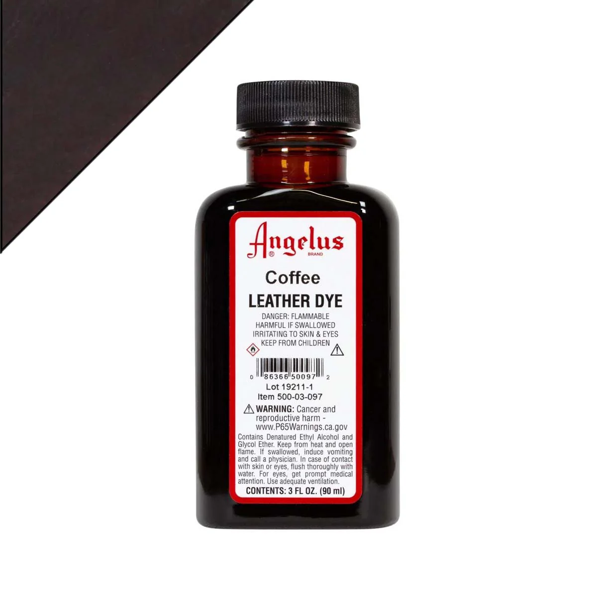 Teinture pour cuir Angelus Leather Dye 90ml - Coffee 097