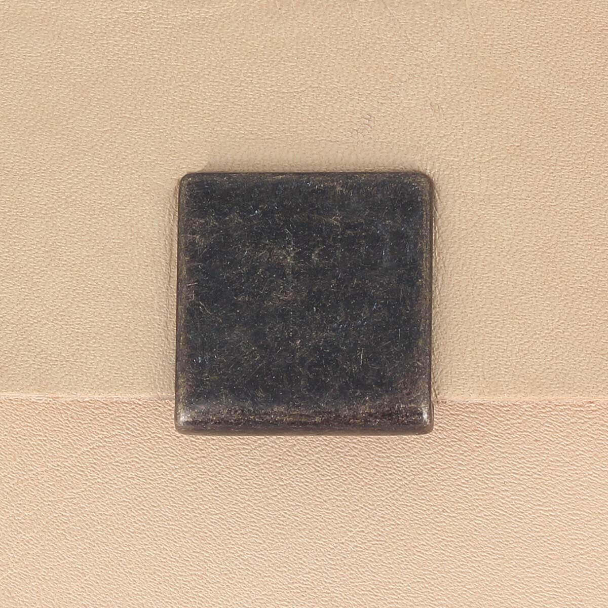 Fermoir sac carré magnétique 23x23 mm - Image 5