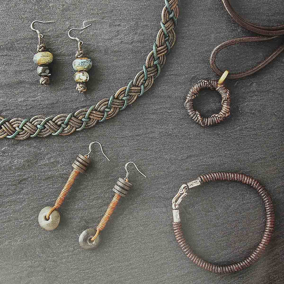 Tressage du cuir - Créer bijoux et accessoires - Image 2